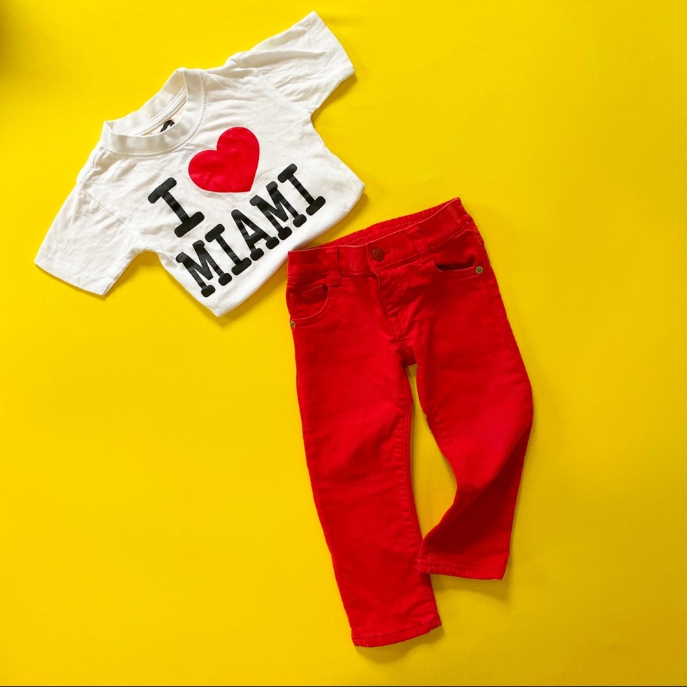 Red Skinny Jeans (kids)